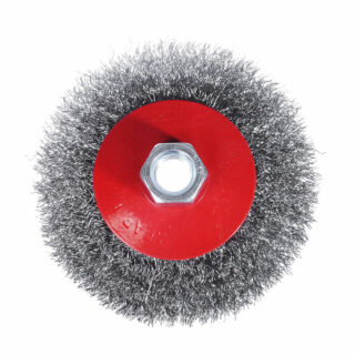 ЕРМАК/3-ON Щетка металл. для УШМ 100мм/М14(тарелка)