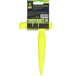 INBLOOM Инструмент садовый для пробития лунок, с мерн. шкалой 18х11см ПП