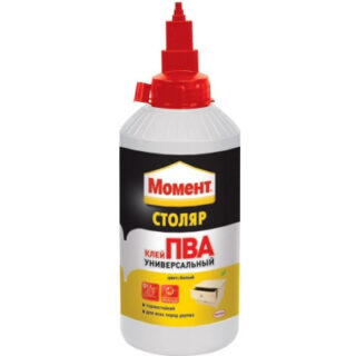 Клей МОМЕНТ Столяр ПВА 750г.