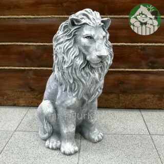 Фигура садовая ЛЕВ (гипс)