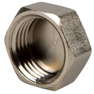 Заглушка 1/2,внутр.резьба,латунь