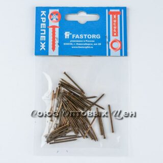 Гвозди финишные 1,4*25мм.бронза 60шт