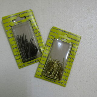 Гвозди финишные 1,4*30мм. латунь, бронза 90шт (8361-41)