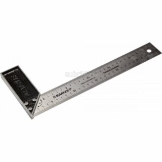 Угольник STAYER PROFI столярный, гравированная шкала, 300мм