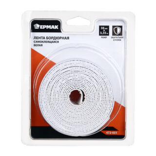 Лента бордюрная самоклеющаяся 19 х19 х 3.35 м