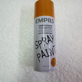 Краска аэрозольная Лакра,быс/сох.,,желтая/желто-оранж 520мл