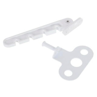 Ограничитель открывания окна (гребенка), 105мм, белый