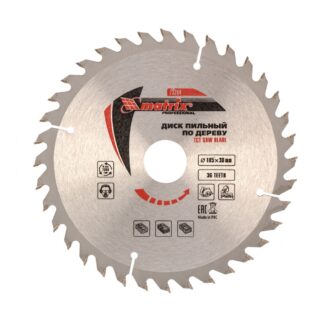 Пильный диск по дереву 185х30 Т36//MATRIX