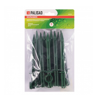 Колышек, 20см, с установ. кольцом, 10 шт.