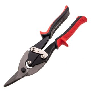 Ножницы по металлу, 250 мм, левые, обрезиненные рукоятки // Матрикс