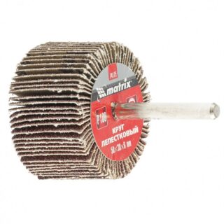 Круг лепестковый для дрели, радиальный, 50х30х6мм, Р 40//Матрикс
