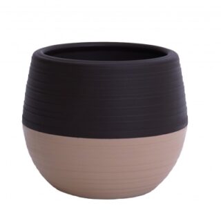 Кашпо ДУЭТ 2,5л комби шокол/кофе с молоком/белыйАнгарск