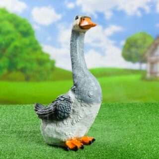 Фигура садовая ГУСЬ С ДЛИННОЙ ШЕЕЙ Н-50см