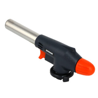 Горелка газовая пьезо с цанговым захватом, широкое сопло,17х4х6с