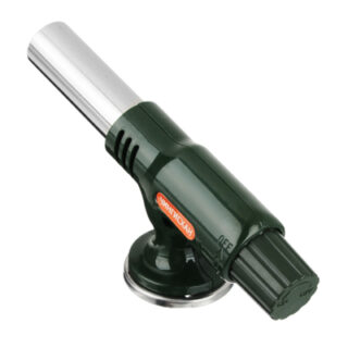 Горелка газовая пьезо сцанговым захватом, широкое сопло, 16х4,8х7см