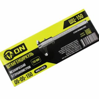 ЕРМАК/FALCO/3-ON Штангенциркуль 150мм, МТ001, ШЦ-I-150-0,1-1