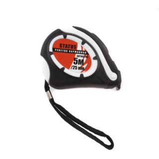 FALCO Рулетка карманная STATUS автостоп (5м х 25мм)