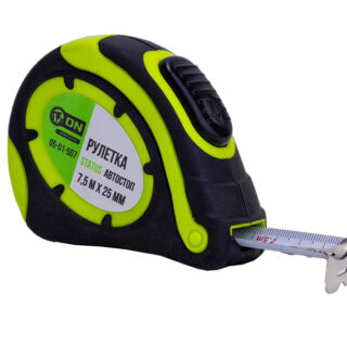 FALCO/3-ON Рулетка карманная STATUS автостоп (7,5м х 25мм)