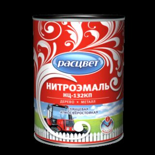 Эмаль "РАССВЕТ"НЦ-132КП С белая 1,7кг Эмпилс