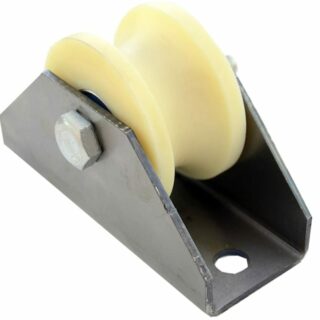 Ролик КАПРОЛОН d70мм под угол на ПЛАТФОРМЕ Р2712