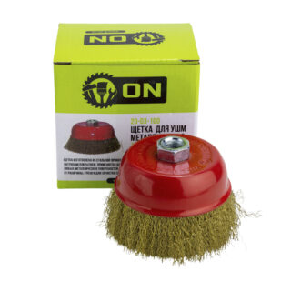 ЕРМАК/3-ON Щетка металл. для УШМ 100мм/М14 (чашка)