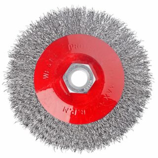 ЕРМАК/3-ON Щетка металл. для УШМ 115мм/М14 (тарелка)
