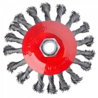ЕРМАК/3-ON Щетка металл. для УШМ 115мм/М14, крученая (тарелка)