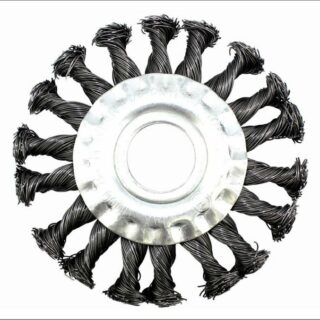 ЕРМАК/3-ON Щетка металл. для УШМ125мм/22мм, крученая, дисковая