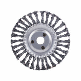 ЕРМАК/3-ON Щетка металл. для УШМ175мм/22мм, крученая, дисковая