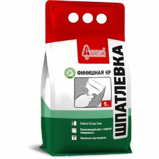 Шпатлевка финишная КР, полимерная 5кг СТАРАТЕЛИ